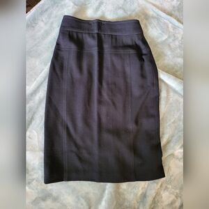 Escada Black New Wool Skirt, size 40 (US size 10)
